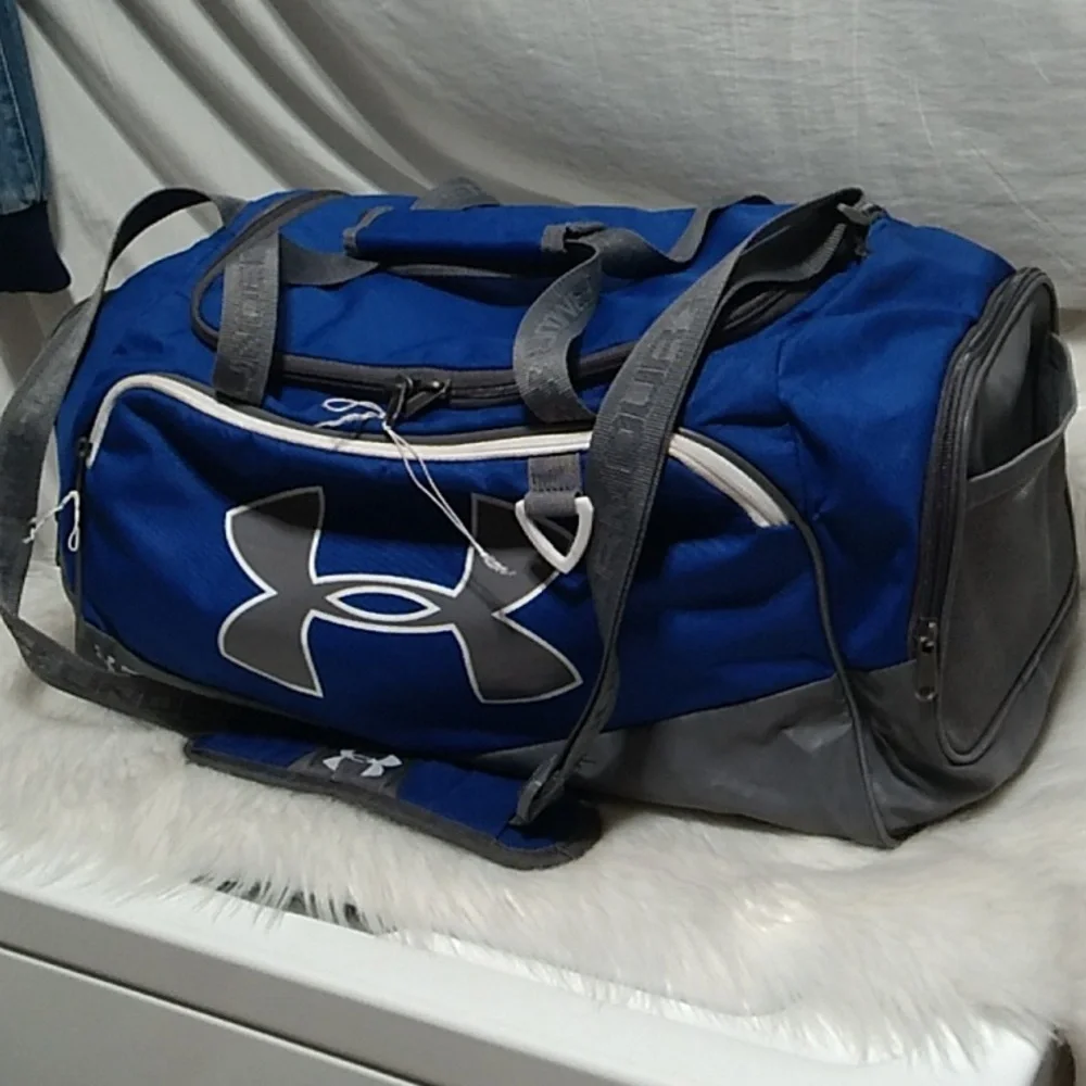 (#1) Under Armour Duffle Carry On Etc Large Bag Adjustable Strap/Handles